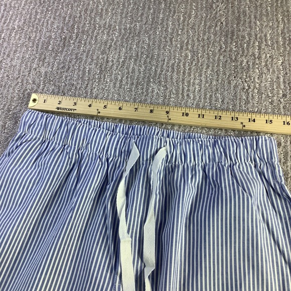 Petite Plume Mens French Blue Seersucker Pajama Set Size Medium NWT - Picture 15 of 16